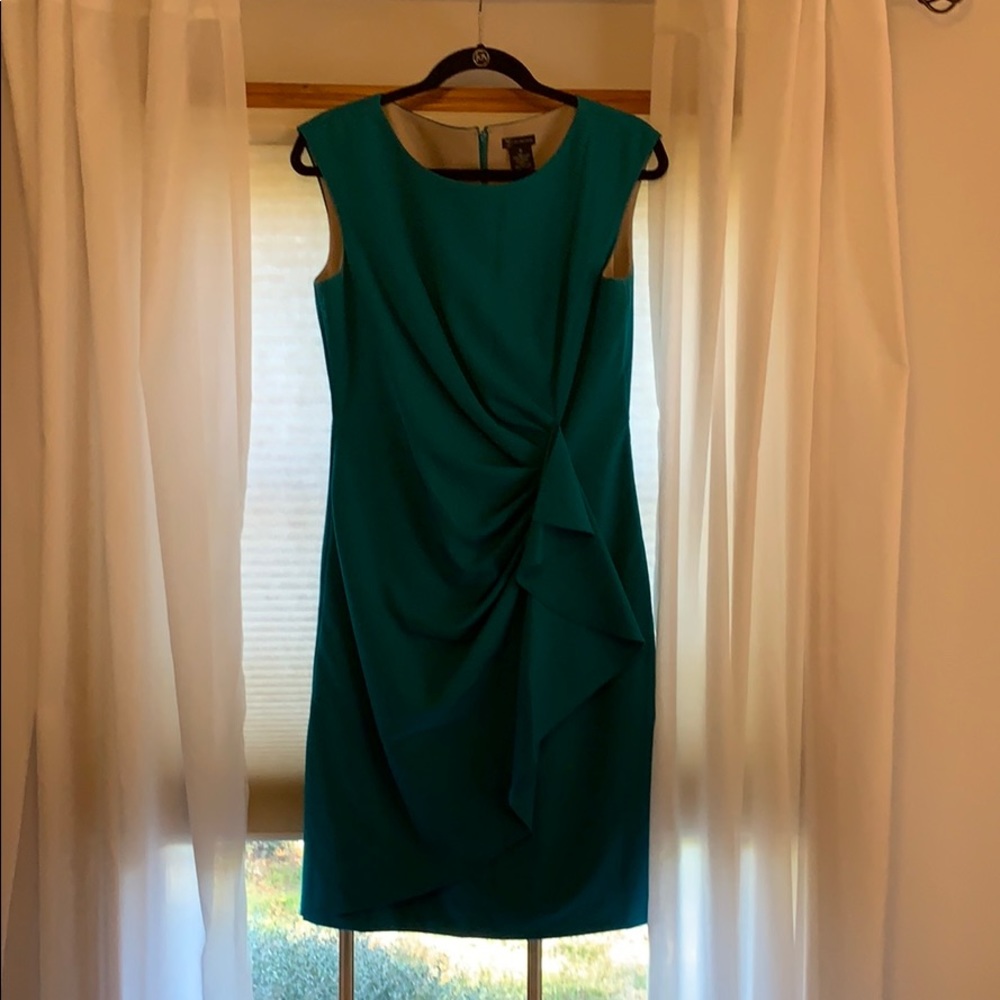 New Directions Teal Dress